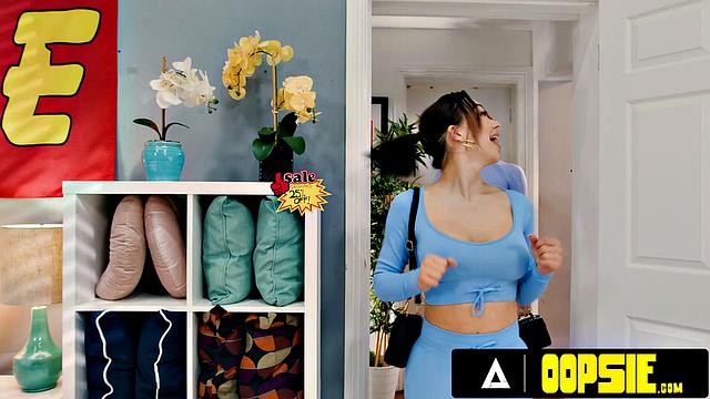 OOPSIE - Two Hot Trans Emma Rose And Ariel Demure Test A New Mattress By Fucking The Vendor