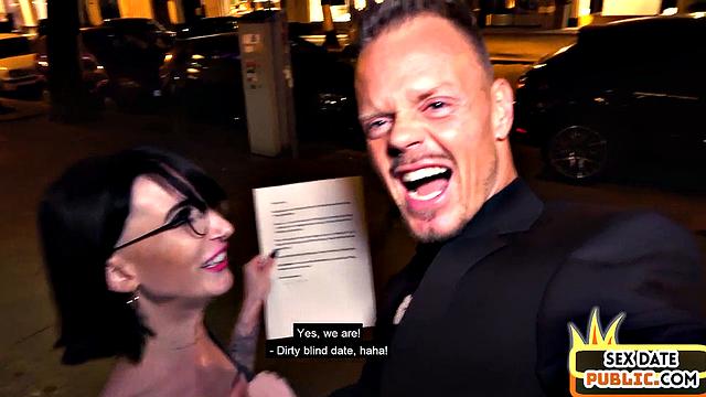 German lady got picked up and fucked in POV