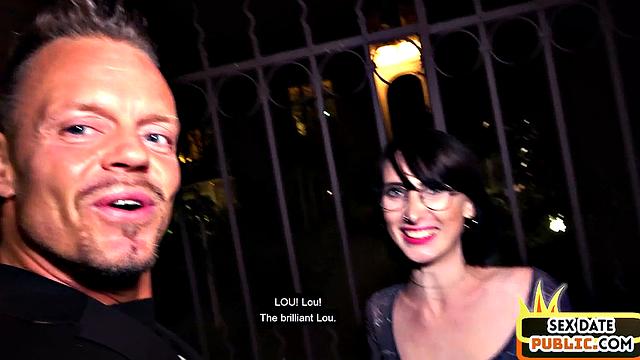 German lady got picked up and fucked in POV