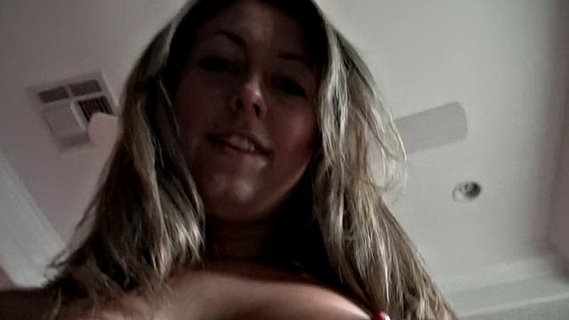 Watch this babe with a pierced pussy give a hot handjob and fuck like a pro!