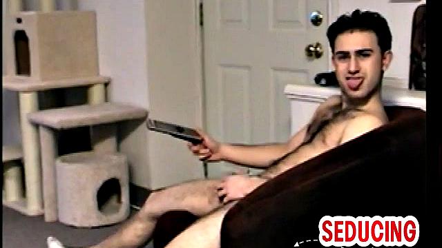 amateur guy enjoys gay blowjob