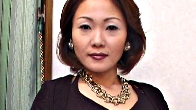 Slutty Asian MILF toying hot tight pussy