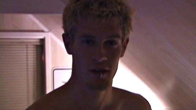 Blond twink Johnathan Priest keeps his hands off of his body. Whenever this young man hits the club scene heads turn and mouths start watering as he shakes his hot ass on the dance floor.