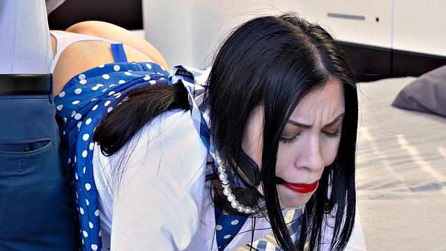 Ciggies Make Her Choke