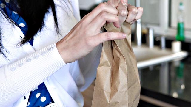 Ciggies Make Her Choke