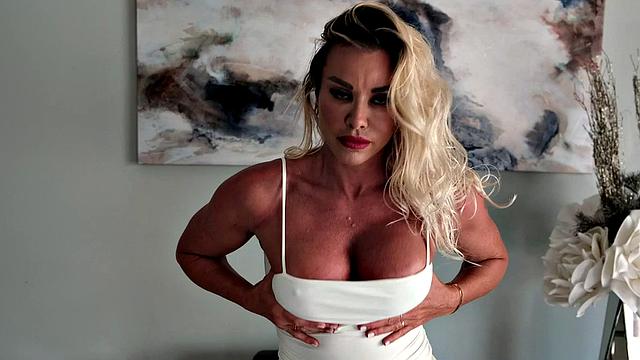 Former Playboy model turns up heat