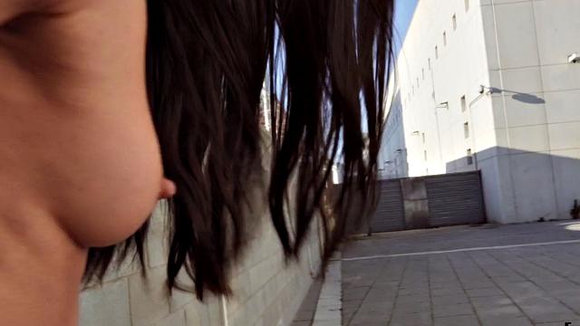 Pulled beauty fucked outdoors after getting picked up