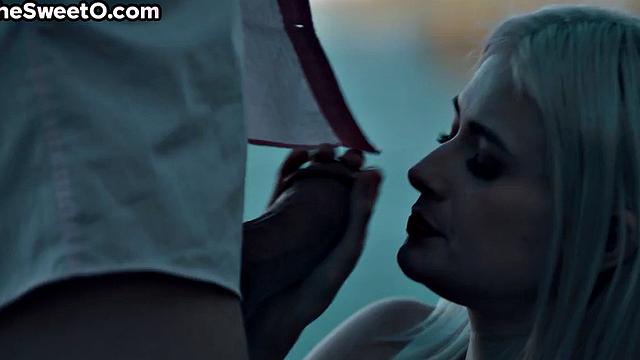 Sensual blonde drilled by her BF