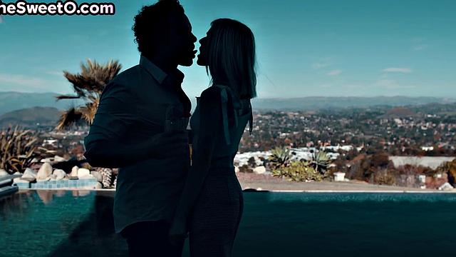 Sensual blonde drilled by her BF