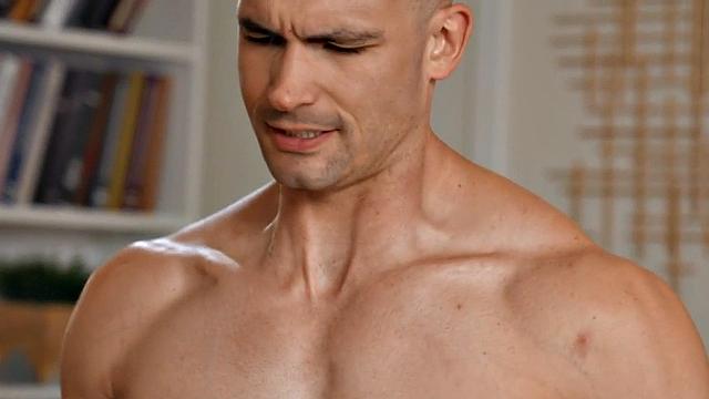 Amateur eager jock fucks neighbor's asshole till facial