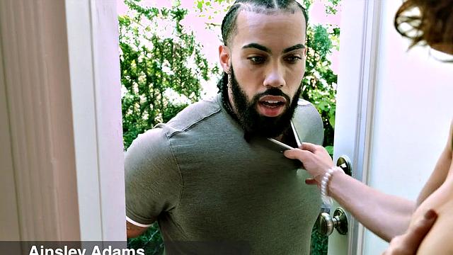 MILF Ainsley Adams gets pounded by young meat