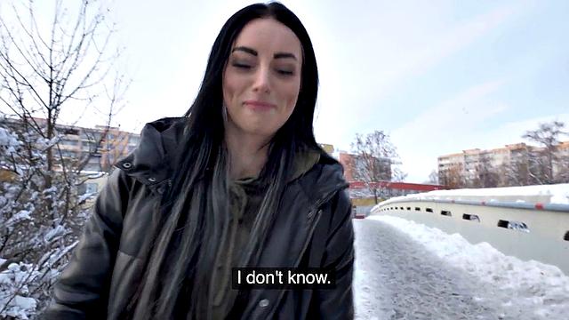 Alt babe picked up and pounded in POV by stranger