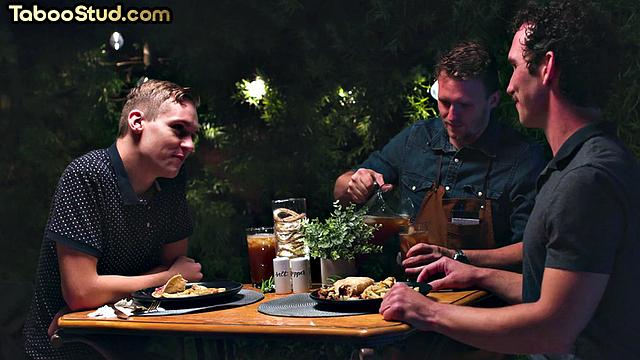 21yo skinny stud barebacked by friend