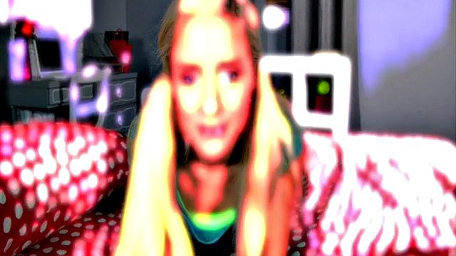 Small-town blondie takes a fat cock in her wet pussy until she gets a doggie-style creampie.