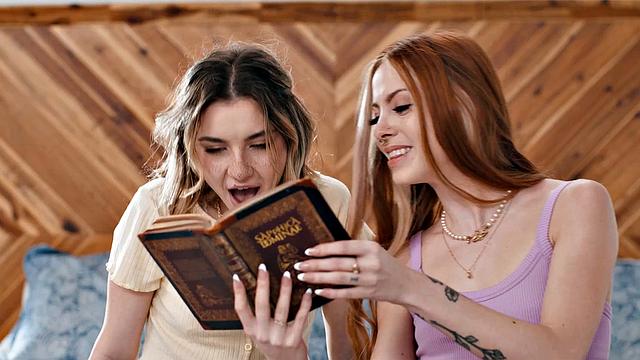 GIRLSWAY - Petite Besties Demi Hawks & Kait Have Passionate Sex After Class