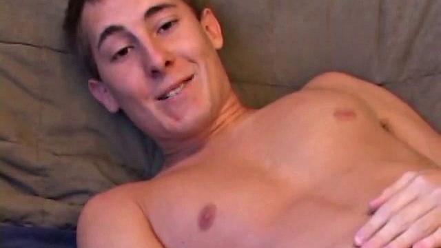 While watching a porn video, British punk Kiefer Foxx works up a sizeable boner and proceeds to wank away. Soon an off-camera hand begins working his butt with an anal probe and then strokes Kiefer's cock, until he blasts a cum load.