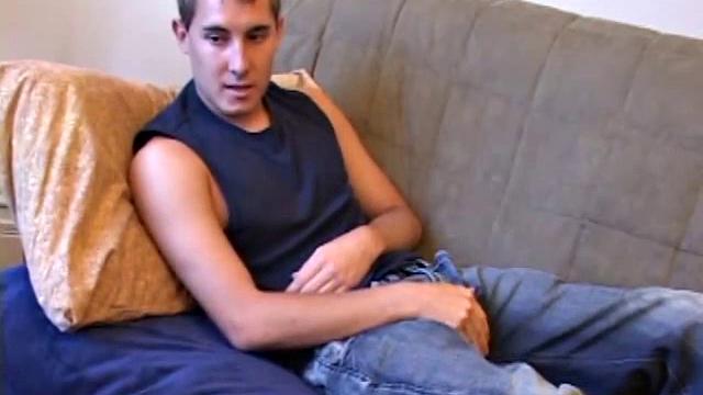 While watching a porn video, British punk Kiefer Foxx works up a sizeable boner and proceeds to wank away. Soon an off-camera hand begins working his butt with an anal probe and then strokes Kiefer's cock, until he blasts a cum load.