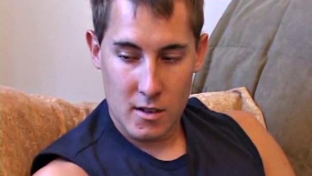 While watching a porn video, British punk Kiefer Foxx works up a sizeable boner and proceeds to wank away. Soon an off-camera hand begins working his butt with an anal probe and then strokes Kiefer's cock, until he blasts a cum load.