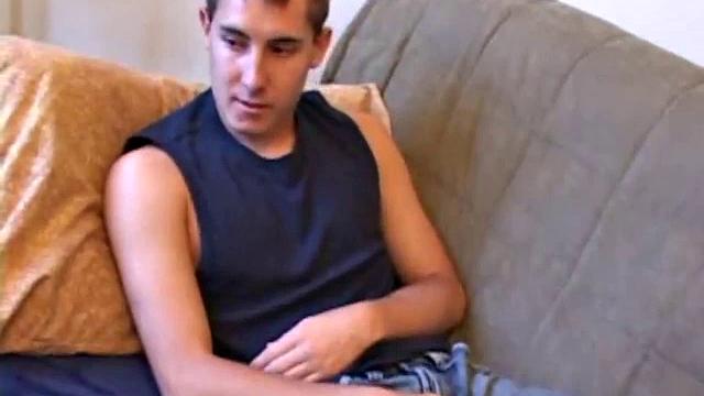 While watching a porn video, British punk Kiefer Foxx works up a sizeable boner and proceeds to wank away. Soon an off-camera hand begins working his butt with an anal probe and then strokes Kiefer's cock, until he blasts a cum load.