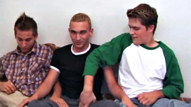 Threesome Gay Sex Orgy