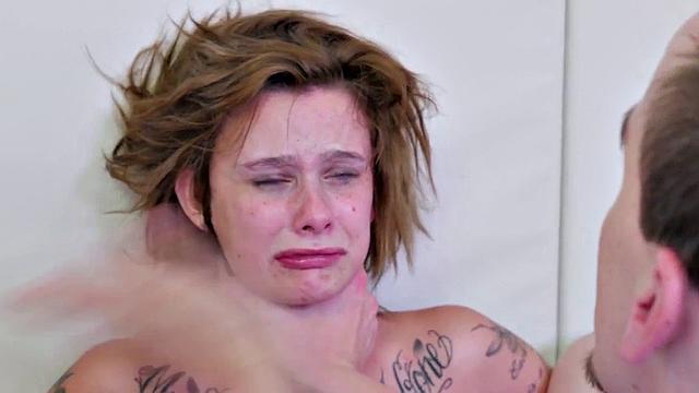 Anal crying teen sub slave gets ravaged