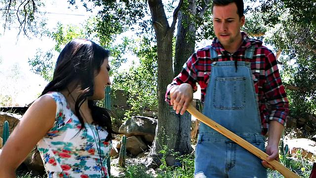 Fortunate One Part-3: A Treat Story: Lucky One gets a taste of standing sex, cowgirl, and handjob in a hot reverse