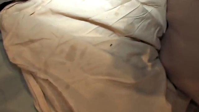 Coed teen fucked in reverse cowgirl