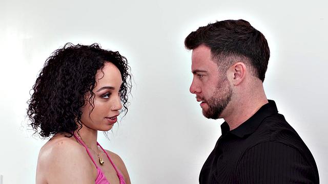 ADULT TIME - Spinner Teen Alexis Tae Wants Her Tight Ass Fucked By Stepdad's Big Dick Employee!