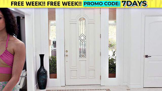 ADULT TIME - Spinner Teen Alexis Tae Wants Her Tight Ass Fucked By Stepdad's Big Dick Employee!