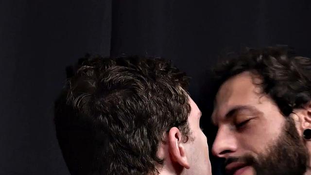 Rimmed amateur 21yo bareback fucked by inked jock