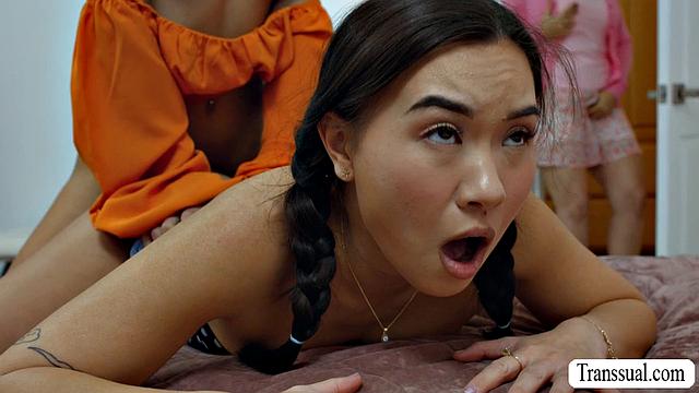 I caught my TS girlfriend with my stepmom