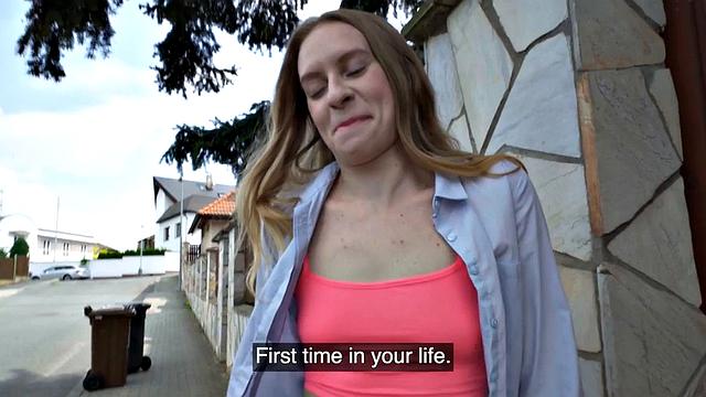 Dirty public lady smashed by perverted fucker