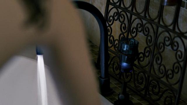 Cocksucking babe rammed by lover after teasing