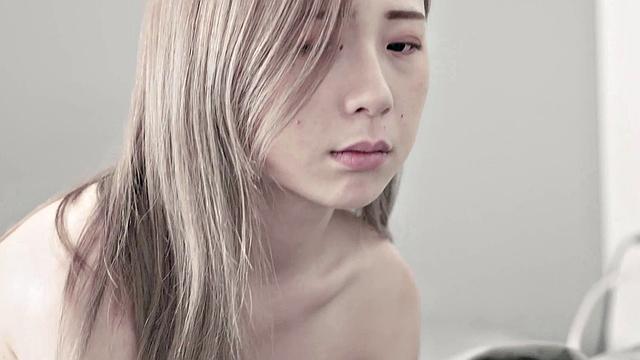 Lin misses work and colleague comes and fucks her