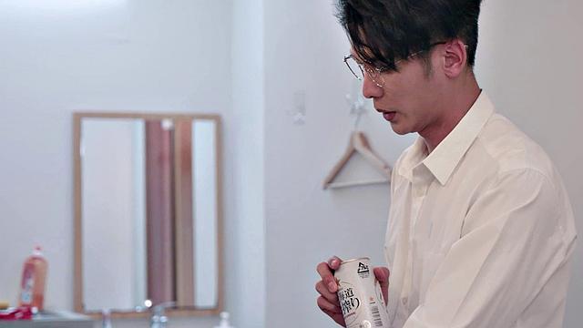 Lin misses work and colleague comes and fucks her