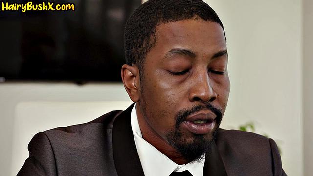 Hairy horny bae cockbouncing on BBC