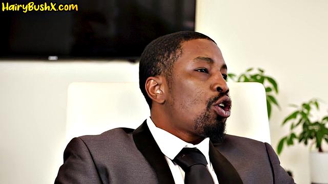 Hairy horny bae cockbouncing on BBC