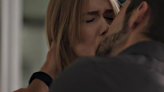 Trans rimmed before cockriding in erotic couple