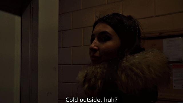 DEBT4k. Hot brunette enjoys unplanned sex with devious debt collector