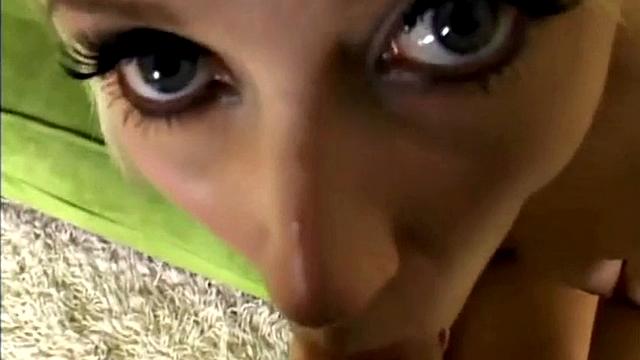 Sweet Blonde Blowjob and Pussy