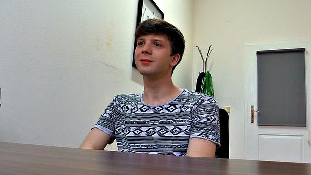 Euro twinks go gay in POV bareback anal after casting