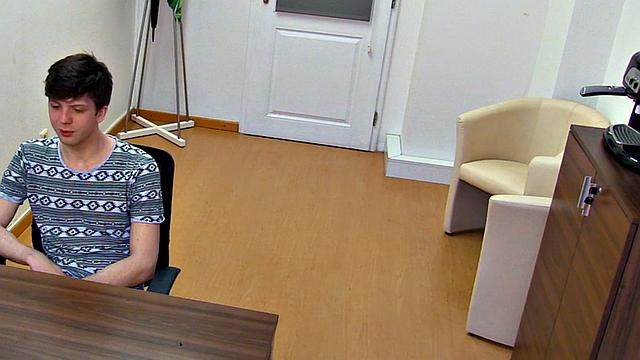 Euro twinks go gay in POV bareback anal after casting