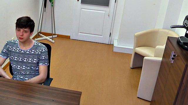 Euro twinks go gay in POV bareback anal after casting