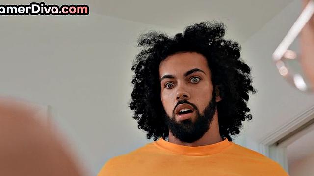 Nerdy gamer babe gets pounded by BBC after teasing