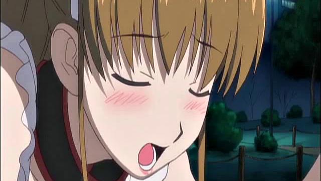 Maid In Apron Humiliated And Walked With Leash