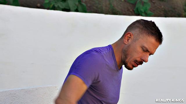 Riding Hunky Neighbor