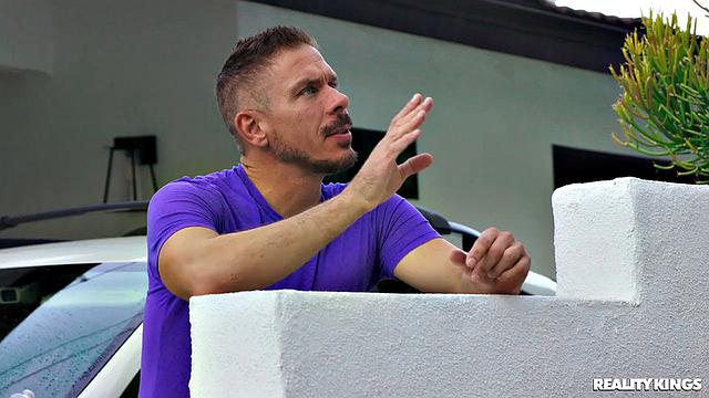 Riding Hunky Neighbor