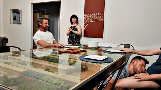 Bottom straight dude loves missionary ass fucking