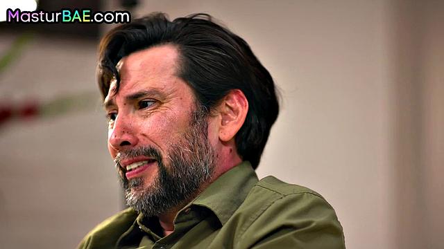 Busty redhead smashed by horny DILF