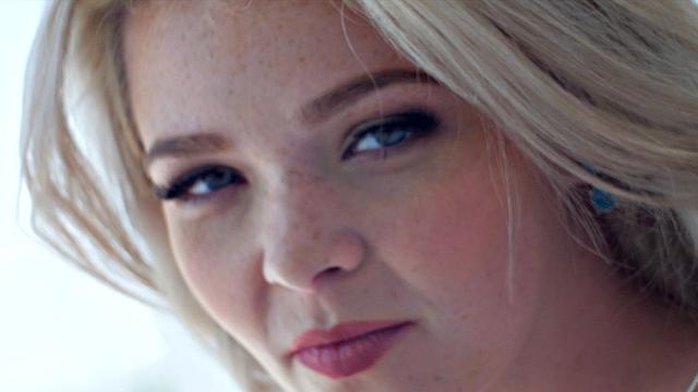 Green-eyed Beauty Swallows Cum In POV